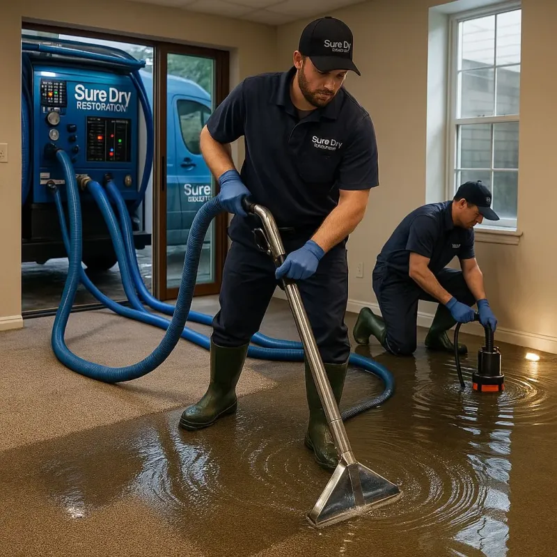 Water Extraction and Removal process in Orlando, FL
